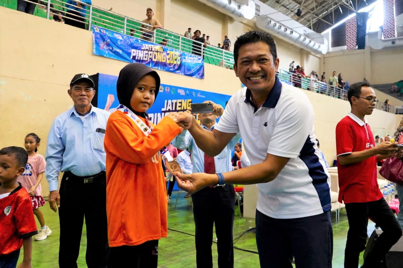 Jateng Pingpong 2026 Resmi Digelar, Wujud Kolaborasi untuk Kemajuan Olahraga Jawa Tengah